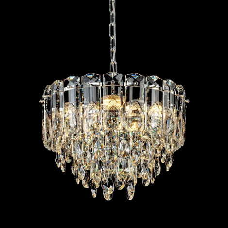 Подвесная люстра хрустальная Modelux MODELUX ML.7220.400 CR
