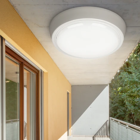 Настенно-потолочный светильник светодиодный с акустическим датчиком ЭРА SPB-301-2-4K-05 (220V, круглые, IP40)