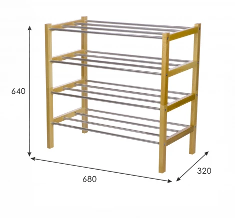 Комплект обувниц Атлас светло-коричневый (2 шт) от фабрики Mebelik