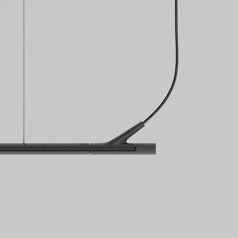 Шинопровод модульный низковольтный подвесной 1м горизонтальный 24V Maytoni Technical Busbar trunkings Arity TRX233-HL-1B