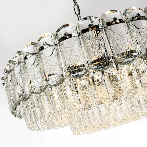 Подвесная люстра хрустальная Modelux ML.7092.600 CR