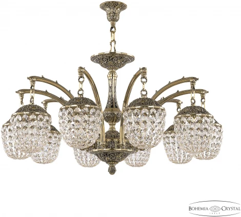 Подвесная люстра Bohemia Verona 72111R/10/300 AZ GB