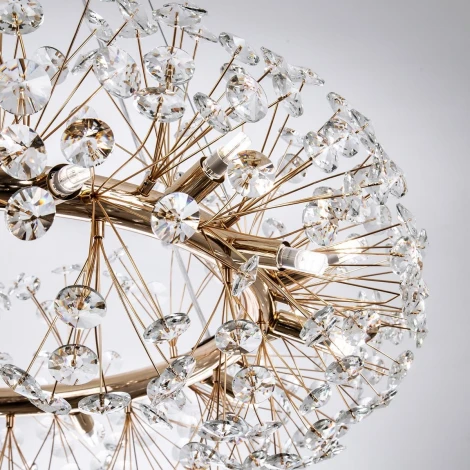 Подвесной светильник хрустальный Modelux MODESTYLE MS.9029.20 GD