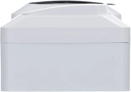 Розетка накладная с заземлением и крышкой с одноклавишным выключателем (белый) Systeme Electric Etude BPA16-241B