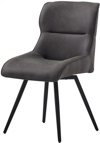 Стул DC-2206 темно серый COWBOY 104#/черный, шт