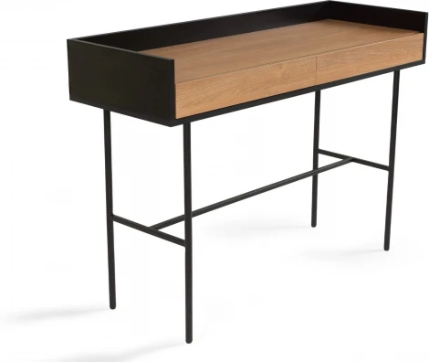 Стол консольный ОГОГО Look (ЛДСП/Черный)