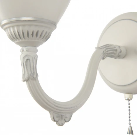 Бра с выключателем Arte Milano AM343837 347837/1W WT+SL (220V)