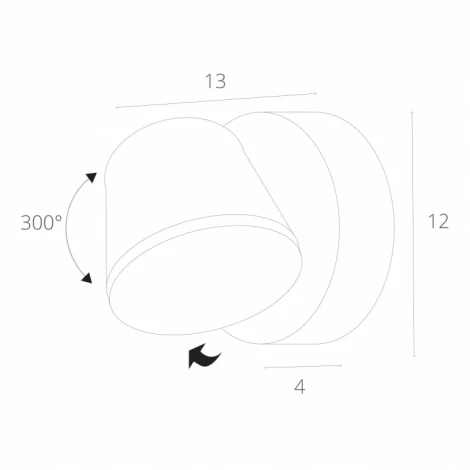 Настенный светильник уличный Arte Lamp Chico A2212AL-1BK