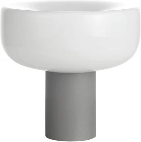 Настольная лампа ST Luce Ripple SL6014.504.01 Серый/Молочный LED 1*5W (220V, круглые)