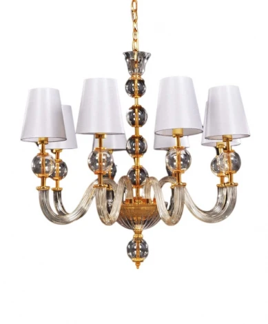 Подвесная люстра Lumina Deco Stefanea LDP 5012-8 WT