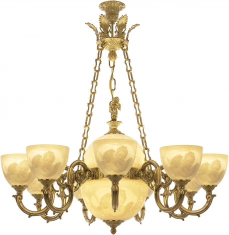 Подвесная люстра Bohemia Verona 72003P/9/210 G P1 U Angel Y8 FA4M