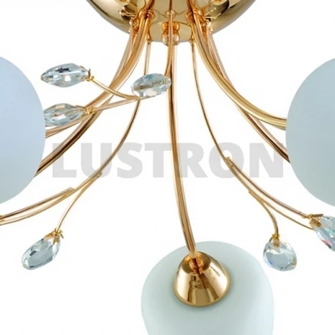 Потолочная люстра IDLamp 834 834/5PF-Dorato