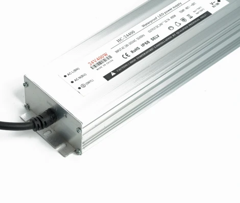 Трансформатор электронный для светодиодной ленты 400W 24V IP67 (драйвер) Feron LB007 48744