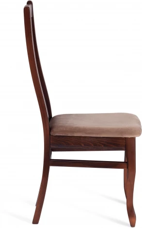 Стул DOLCE мягкое сидение (Бук /Коричневый)