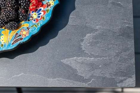 "Форли" обеденная группа на 4 персоны, квадратный стол, цвет "серый гранит" 4SIS арт.УТ-00003407