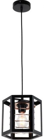 Подвесной светильник Imex MD.8818-1-P BK+FGD