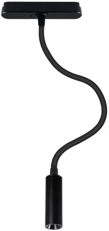 Магнитный трековый светильник на гибкой ножке 48V Arte Lamp Rapid A6162PL-1BK (LED, круглые)