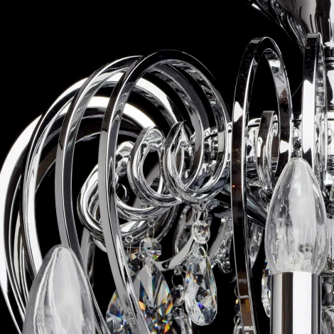 Подвесная люстра Chiaro Сюзанна 458010524 (220V, на цепи, подсвечник, свеча)