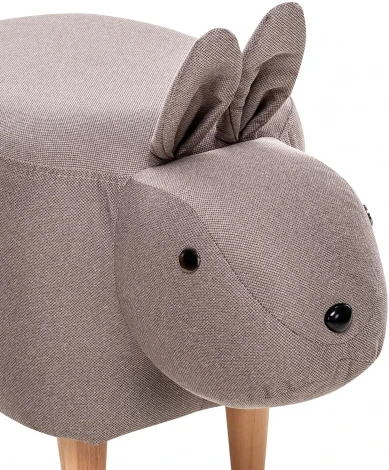 Пуф Leset Rabbit COMBI (Фанера,Брус/Рогожка) Leset арт.2500000098437