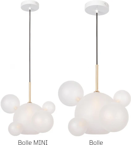 Подвесной светильник Loft It Bolle 2030-P6 mini (220V, на проводе, шар, молекулы)