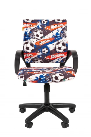Кресло Chairman Kids 103 Россия ткань Футбол LT (чер)