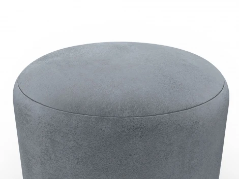 Пуф 002 (ДСП,Фанера/Дерево/Велюр/Серый) Лига Диванов 132355