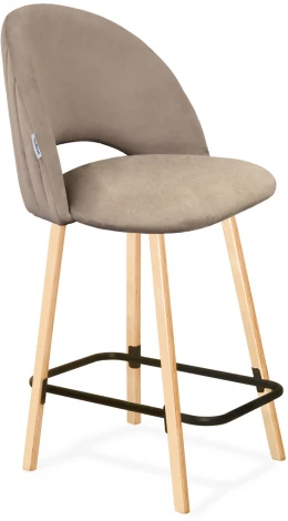 Стул полубарный SHT-ST34-1/S94-1 латте/прозр. лак/черный муар Sheffilton 6457898701