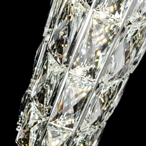 Подвесной светильник светодиодный хрустальный Modelux ML.340.1000 CR