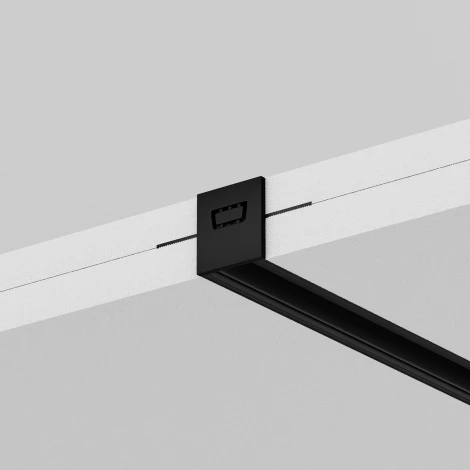 Уличный профиль 3м встраиваемый черный Maytoni Elasity IP O-TR002ED-P-B3M