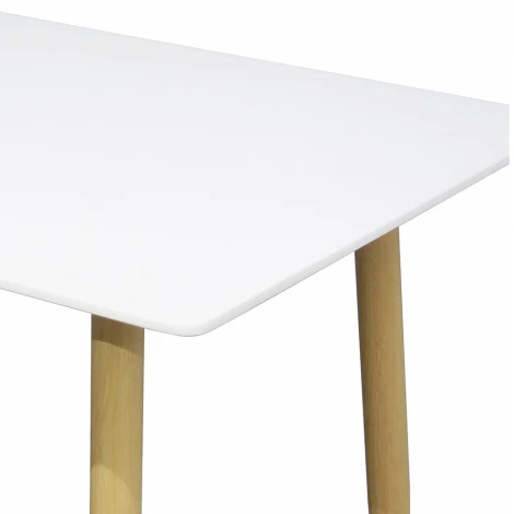 Стол Snow 120х80х75см, белый