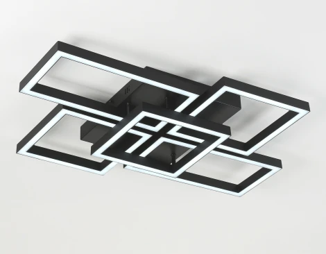 Потолочная люстра светодиодная с пультом Ambrella Acrylica FA1012