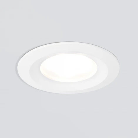 Встраиваемый точечный светильник Elektrostandard 110 MR16 белый (220V, круглые)