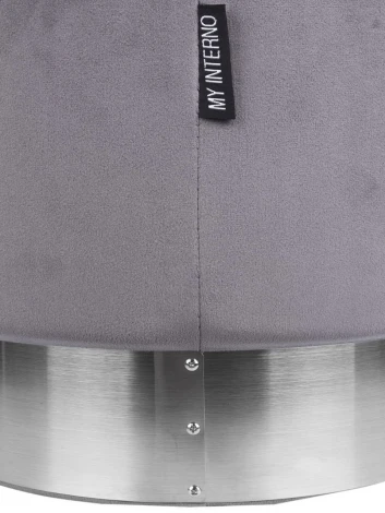 Пуфик малый серый MY iNTERNO Oslo MY18A070GS(small)