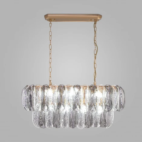 Подвесная люстра Wi-Fi Bogate's Callas 365/10 (220V, управление смартфоном, голосовое управление, умный дом - Minimir Home, Алиса, Маруся, Салют, на цепи)