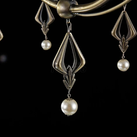 Подвесная люстра Maytoni Basil RC146-PL-06-R