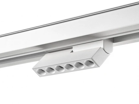 Трековый светильник светодиодный, магнитный, белый, 6Вт, 48V IP20 3000К Lumker SY-LINK SY-LINK-FL-WH-6-WW
