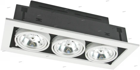 Встраиваемый точечный светильник Arte Lamp Cardani Medio A5930PL-3WH (220V)