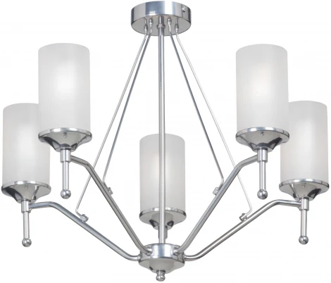 Потолочная люстра на штанге Vitaluce V4964-9/5PL, 5xE27 макс. 40Вт (220V)