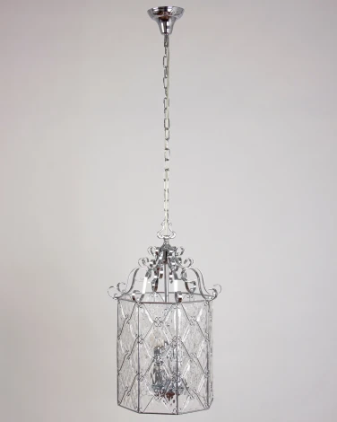 Подвесной светильник Abrasax 2130/4(clear) (220V, на цепи, круглые)