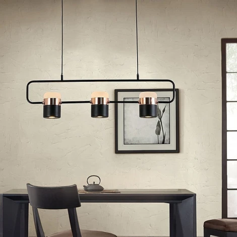 Подвесной светильник Wi-Fi Lightera Rudolf LE114L-3B SMART (LED, 220V, управление смартфоном, голосовое управление, умный дом - Алиса, Tuya Smart, Маруся, Smart Life, Экосистема Сбер, на проводе)