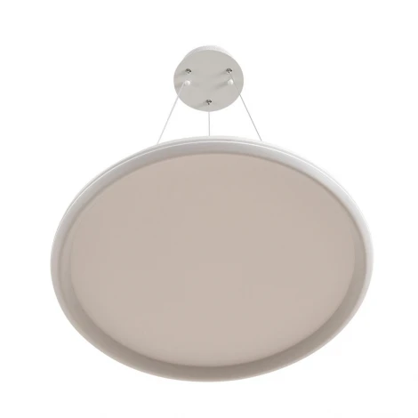 Умная люстра подвесная Alis Smart 8380/45L белый, металл/акрил с ПДУ и голосовым управлением LED 45W 3000-6500К 220V