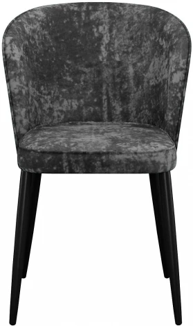 Стул DikLine 347 микровелюр M14 серый, ножки черные