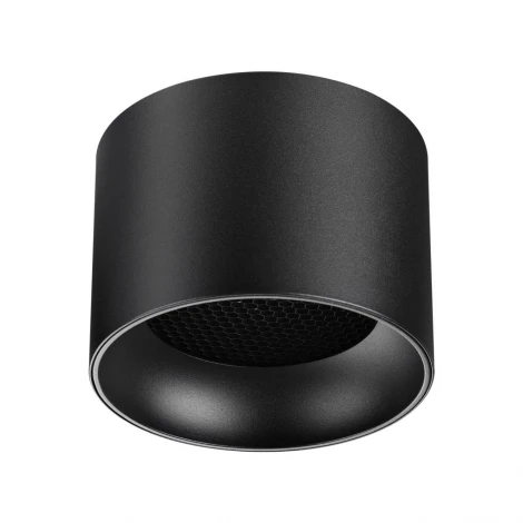 Светильник накладной Novotech Gemini 371010 черный IP20 GX53 12W 220V