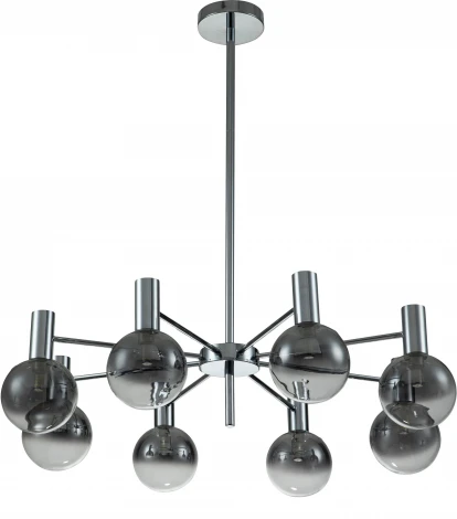 Люстра потолочная на штанге Collana V000223 (13015/8R Chrome)