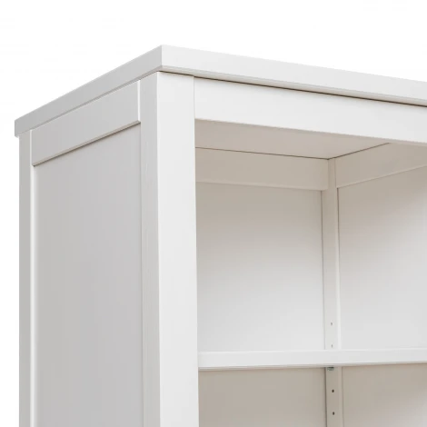 Leset Стеллаж "Мира" 490 (Стеллаж 490) (Массив сосны/Белый) арт.2500000203404