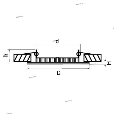 Встраиваемый точечный светильник Lightstar Riverbe 220124