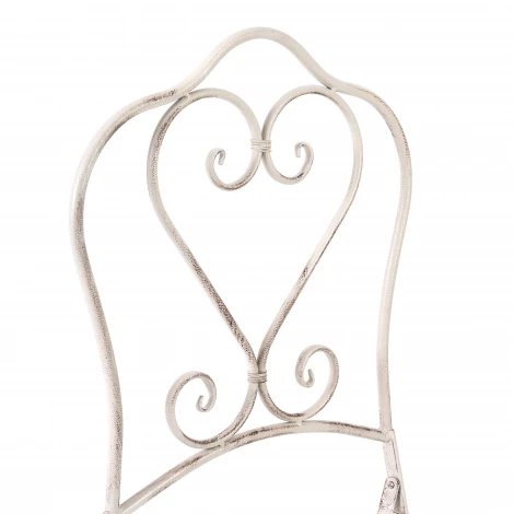 Комплект (стол + 2 стула) Secret de Maison Monique (mod. PL08-6241.6242) Античный белый (Antique White) (металл)