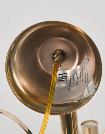 Подвесная люстра Мелодия Света PL1N P6781-8 GD 000029174