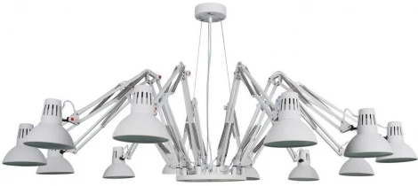 Подвесная люстра Arte Lamp Ragno A2043SP-12WH
