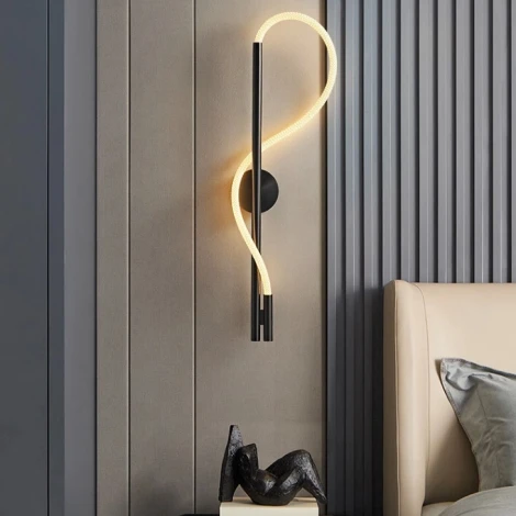 Настенный светильник с гибким неоном Glorify Optic Cord A By ImperiumLoft Glorify_Optic_Cord_01 (LED, 220V)